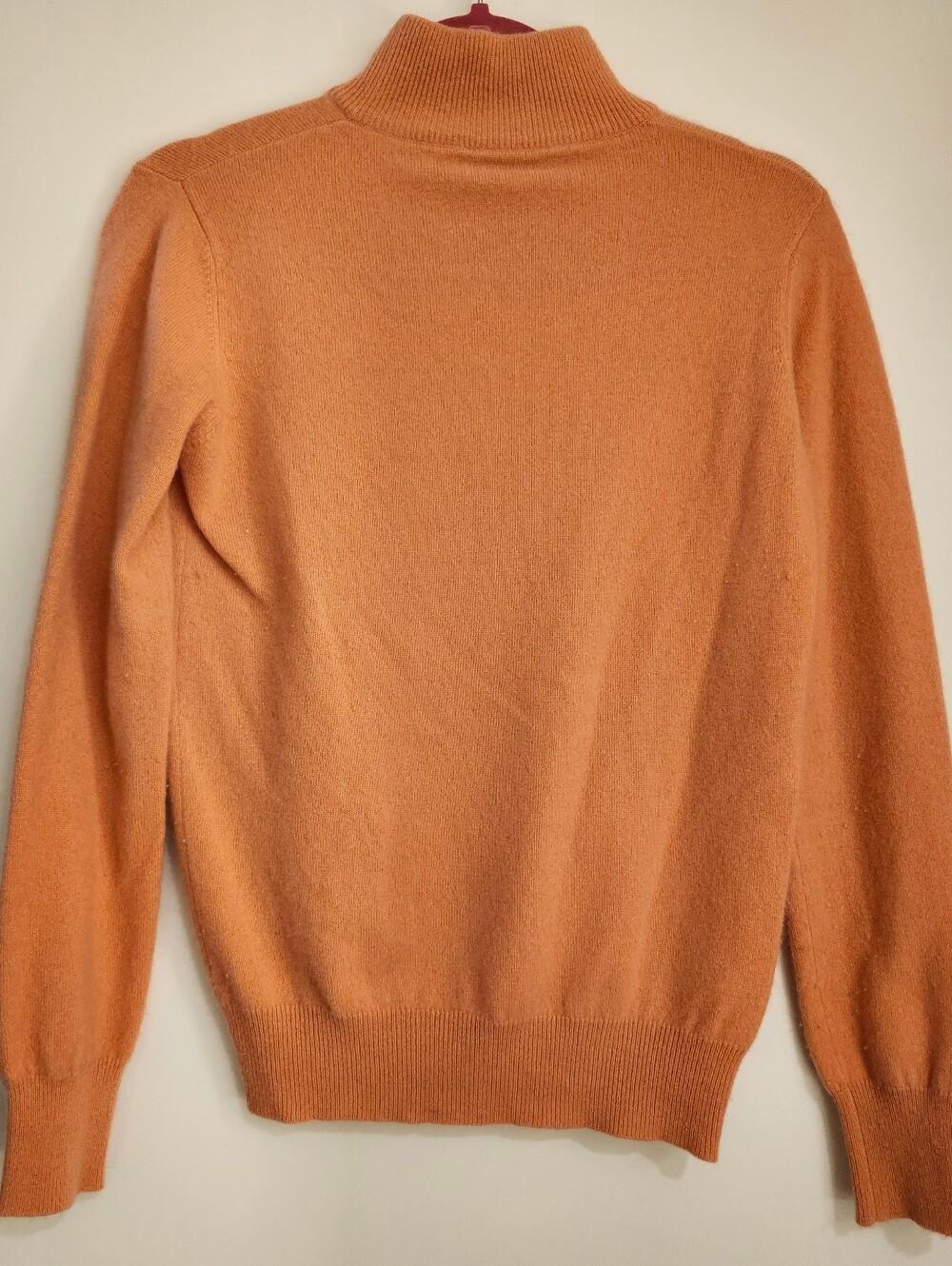 Neiman Marcus Exclusive Vintage Salmon Turtleneck Sweater
